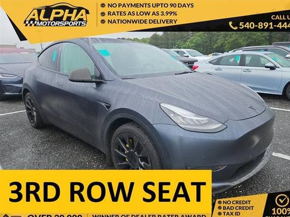 TESLA MODEL Y 2021 5YJYGAEE7MF180304 image